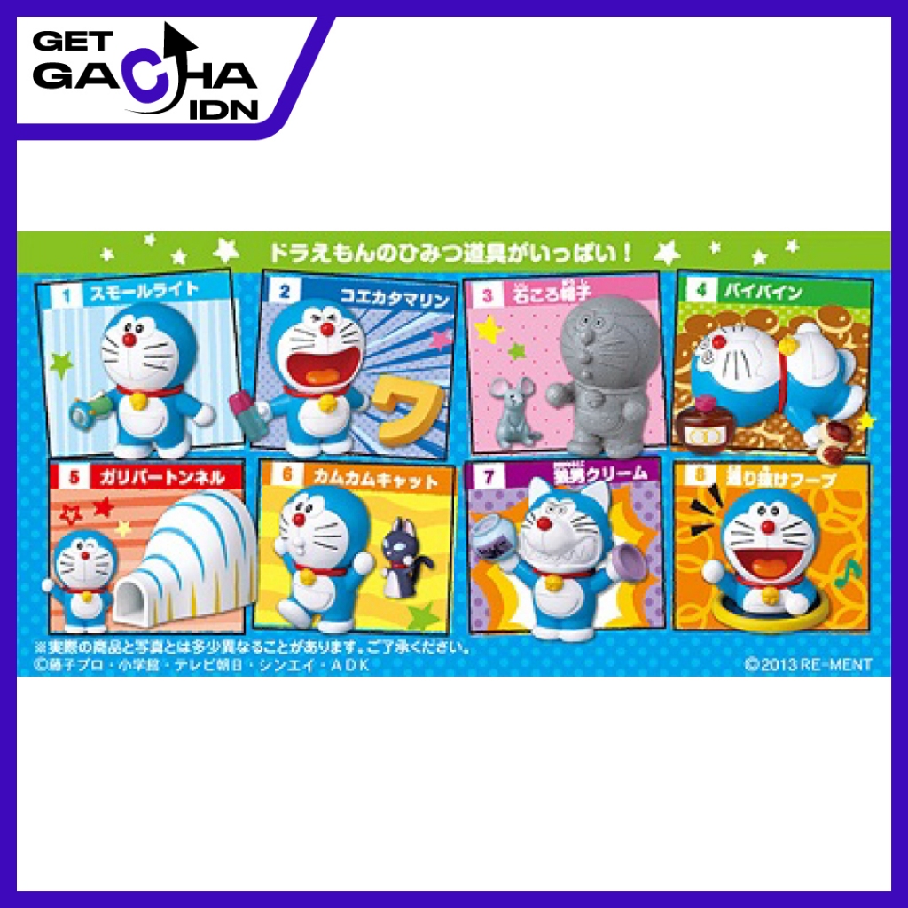 Getgachaidn กล่องสุ่มฟิกเกอร์ Doraemon Secret เครื่องมือสะสม