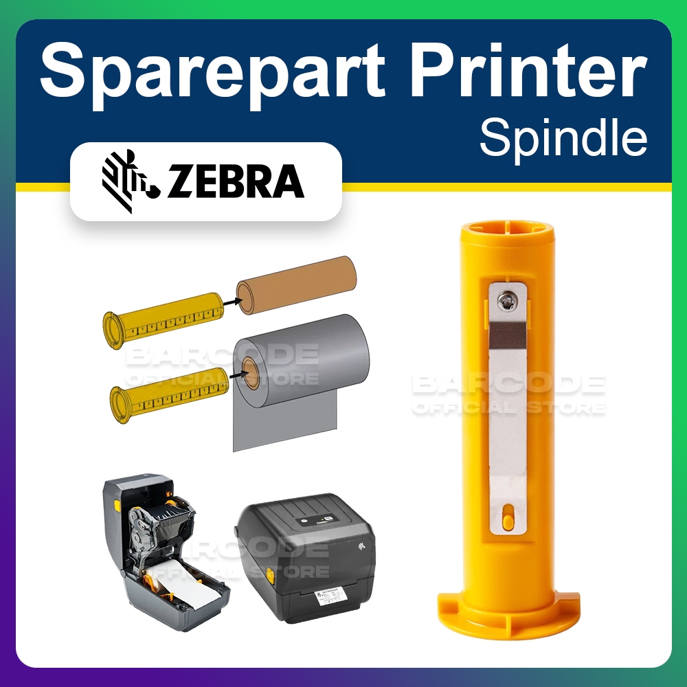 ZEBRA ZD220T ZD888T ZD230T 300 เมตร CORE RIBBON REEL HOLDER