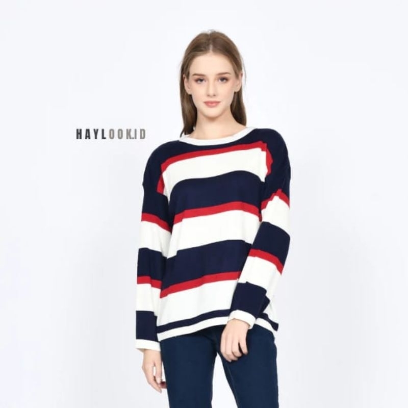 Rugby Mika Sweater เสื้อไหมพรม Premium Oversize