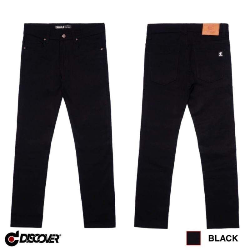 Hitam Original THE STREET DISCOVER เสื้อกั๊กยีนส์ || กางเกงยีนส์ NAOMI DISCOVER สีดํา