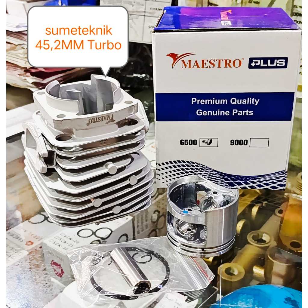 กระบอก Assy 6500L Maestro Cyl Block Assy 6500 Maestro ชุดกระบอก Maestro 6500 บล็อก + ลูกสูบ Assy Cha