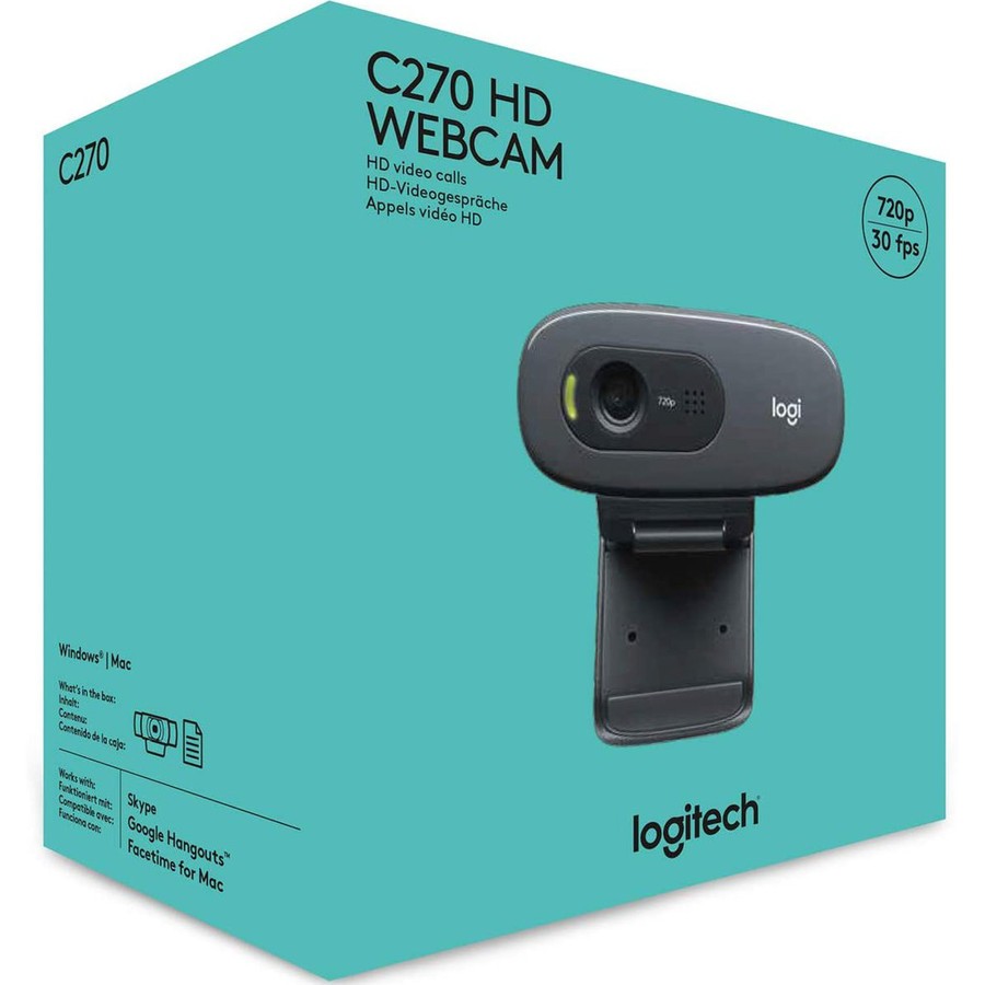 เว็บแคมกล้อง USB Logitech C270 HD