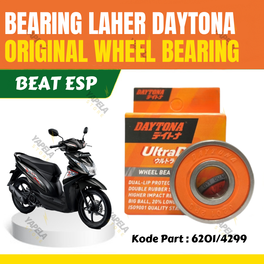 แบริ่ง Lahar Daytona Racing ของแท้ 6201-2RS