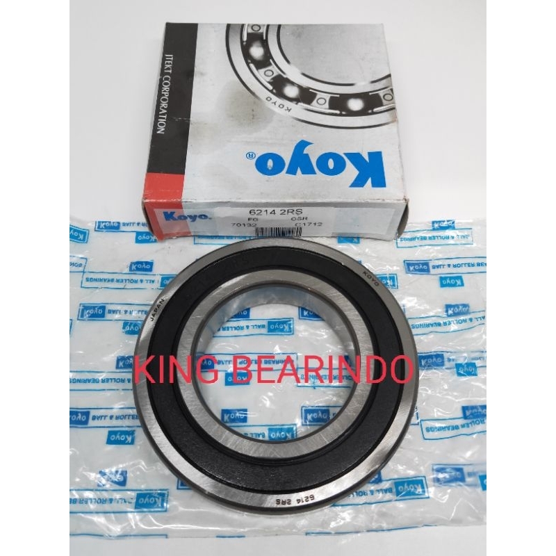 BEARING 6214 2RS KY 62142RS KY 6214 LLU KY UK70X125X24MM