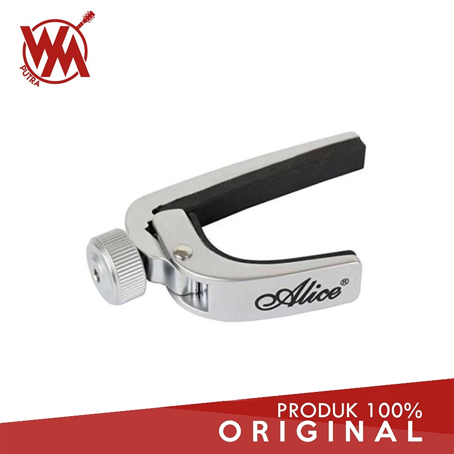 ALICE ADVANCED ACOUSTIC CAPO PEARL CHROME A007J PC