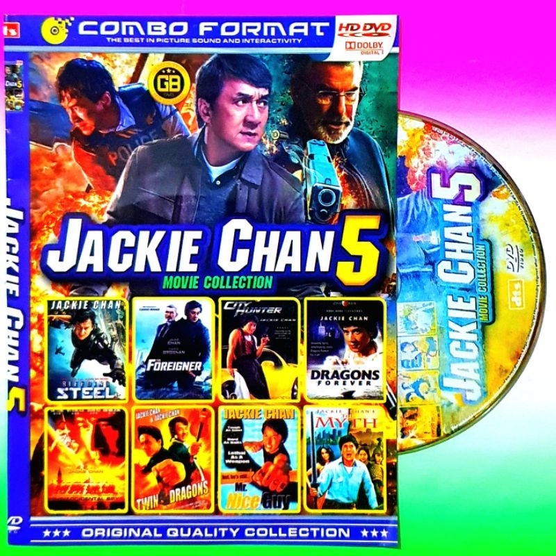 JACKIE CHAN-COLLACTION FILM CASSETTE 8 JACKIE CHAN FILM ACTION