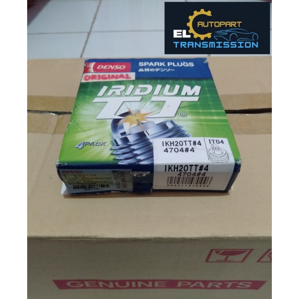 หัวเทียนอิริเดียม IKH20TT ดั้งเดิมสําหรับ FORTUNER XPANDER MIRAGE INNOVA XTRAIL