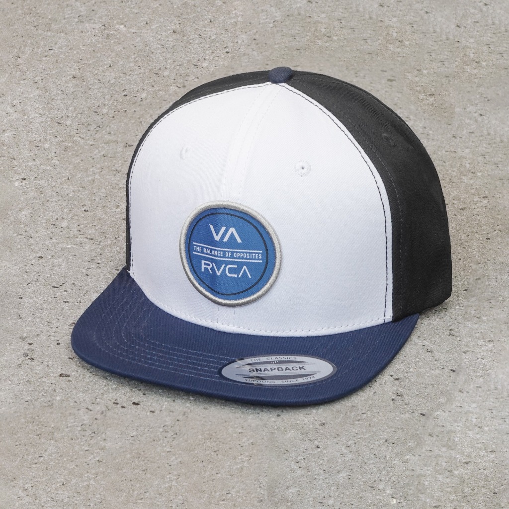 หมวก Snapback ผู้ชาย RVCA กระจกนําเข้า ORIGINAL