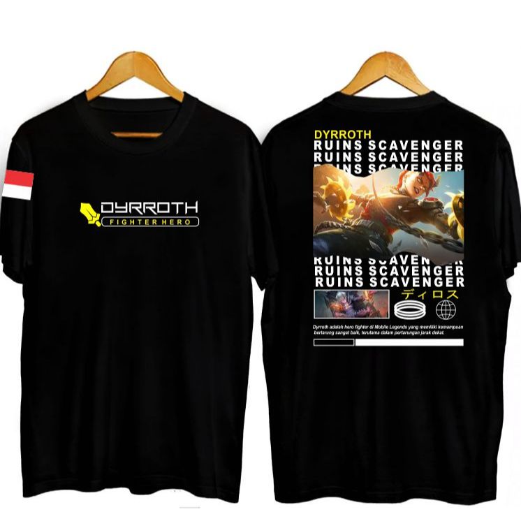 เสื้อยืด MLBB DYROTH