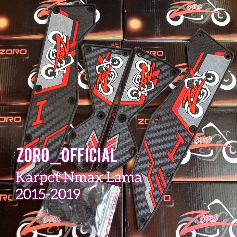 พรม Nmax เก่า Bordes 2015-2019 ZORO