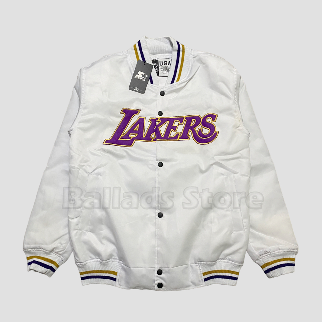 Varsity JACKET LAKERS BOMBER JACKET ใหม่ล่าสุดแจ็คเก็ต VARSITY