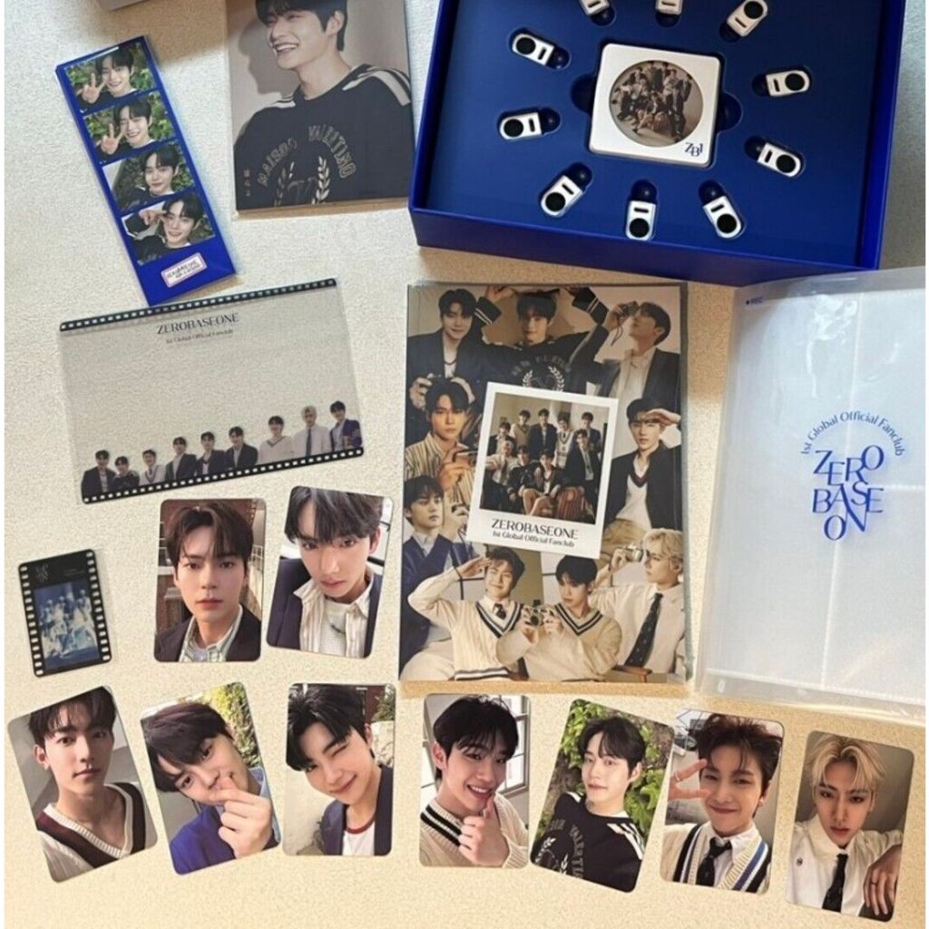 [CnC] READY ZEROBASEONE ZB1 1ST MEMBERSHIP KIT JIWOONG, ZHANGHAO, HANBIN, YUJIN, MATTHEW, GYUVIN, RI