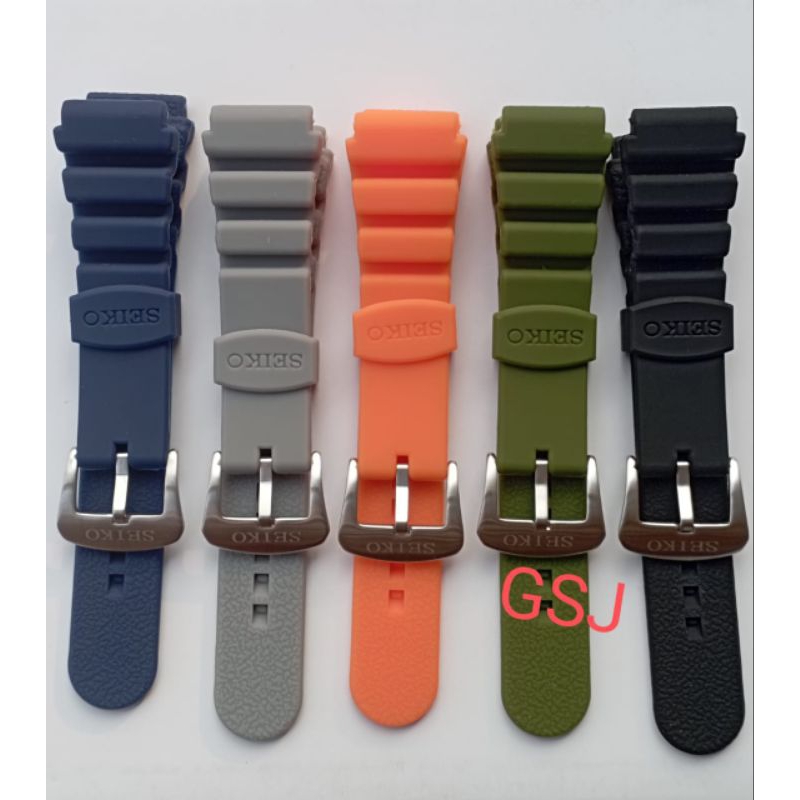 สายนาฬิกา Seiko DIVER สายยาง Seiko Diver Silocon