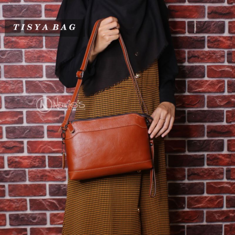 [NAWIES LEATHER] 3 in 1 LEATHER BAG WOMENS BAG - LEATHER BAG - TOYA BAG