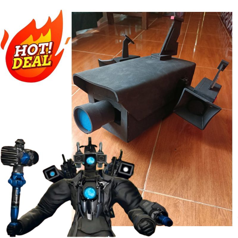 หน้ากากนักกล้อง Skibidi Toilet Titan