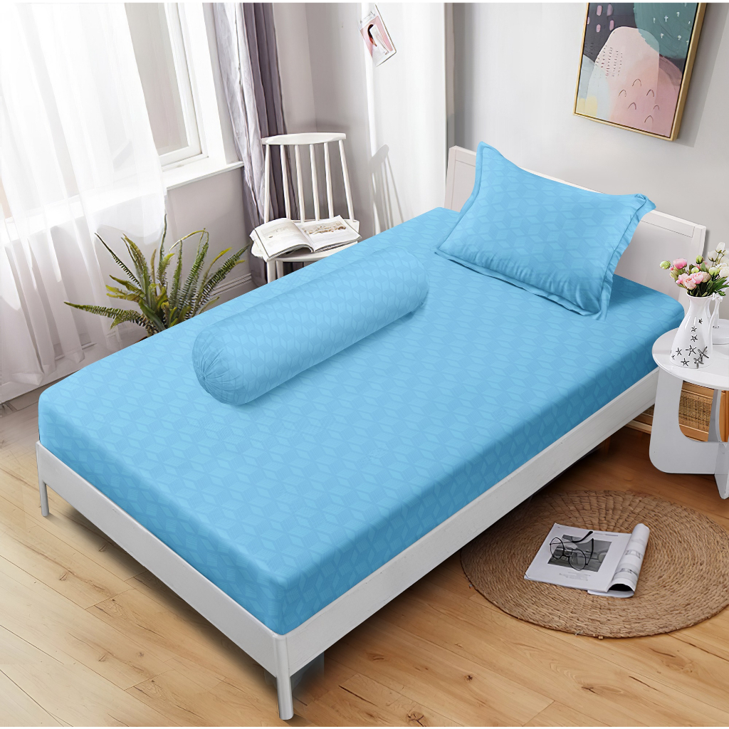 VALLERY ผ้าปูที่นอน Quincy 120x200 สูง 30 ซม. - ขนาดเดี่ยว USHOP