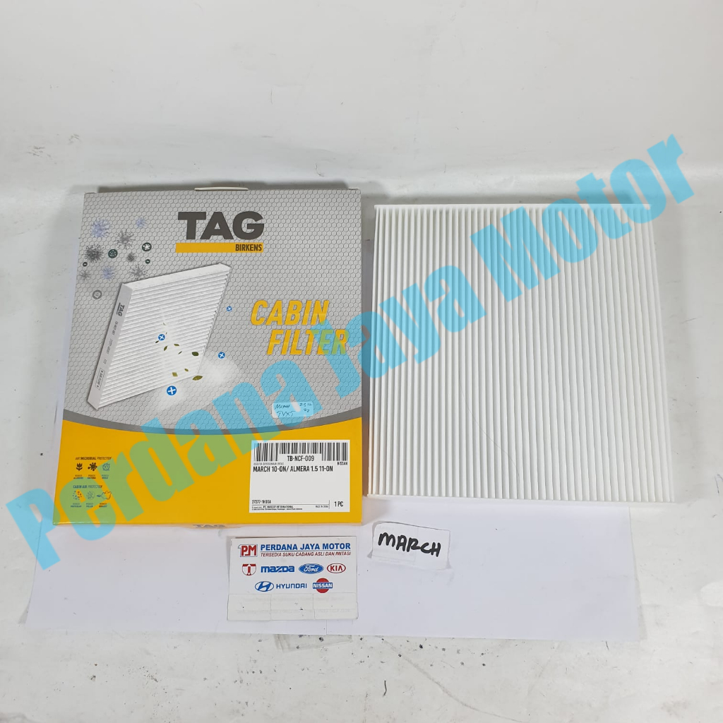 กรองแอร์ Nissan March Datsun Go Cabin AC