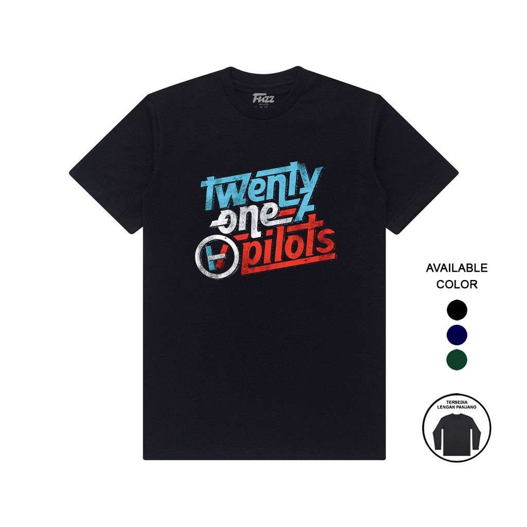 [HOT] TWENTY ONE PILOTS เสื้อยืด ROCK MUSIC BAND TOP MEN WOMEN PREMIUM