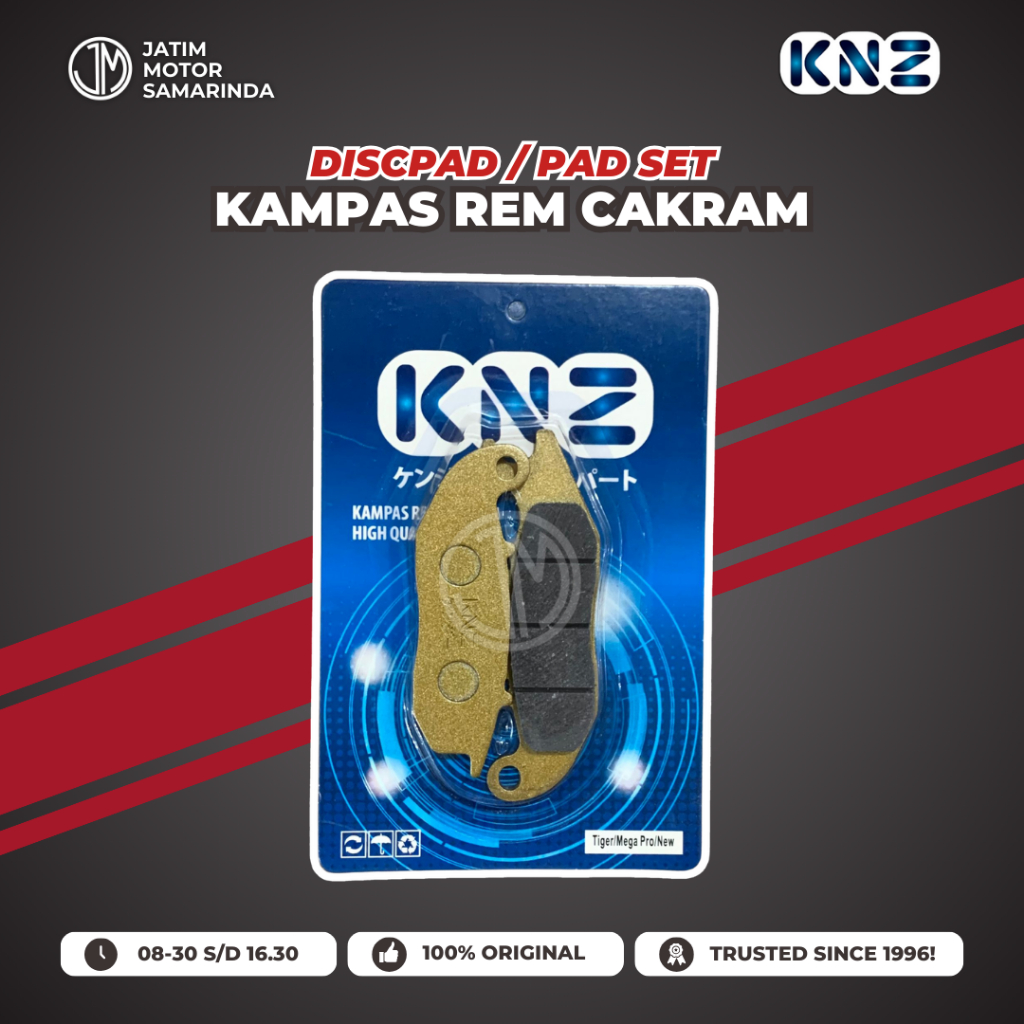 KNZ ผ้าดิสเบรค Discpad Disc Pad Dispet Ready All Motorcycles F1ZR 4US Jupiter MX 5YP Mio M3 2BM Satr