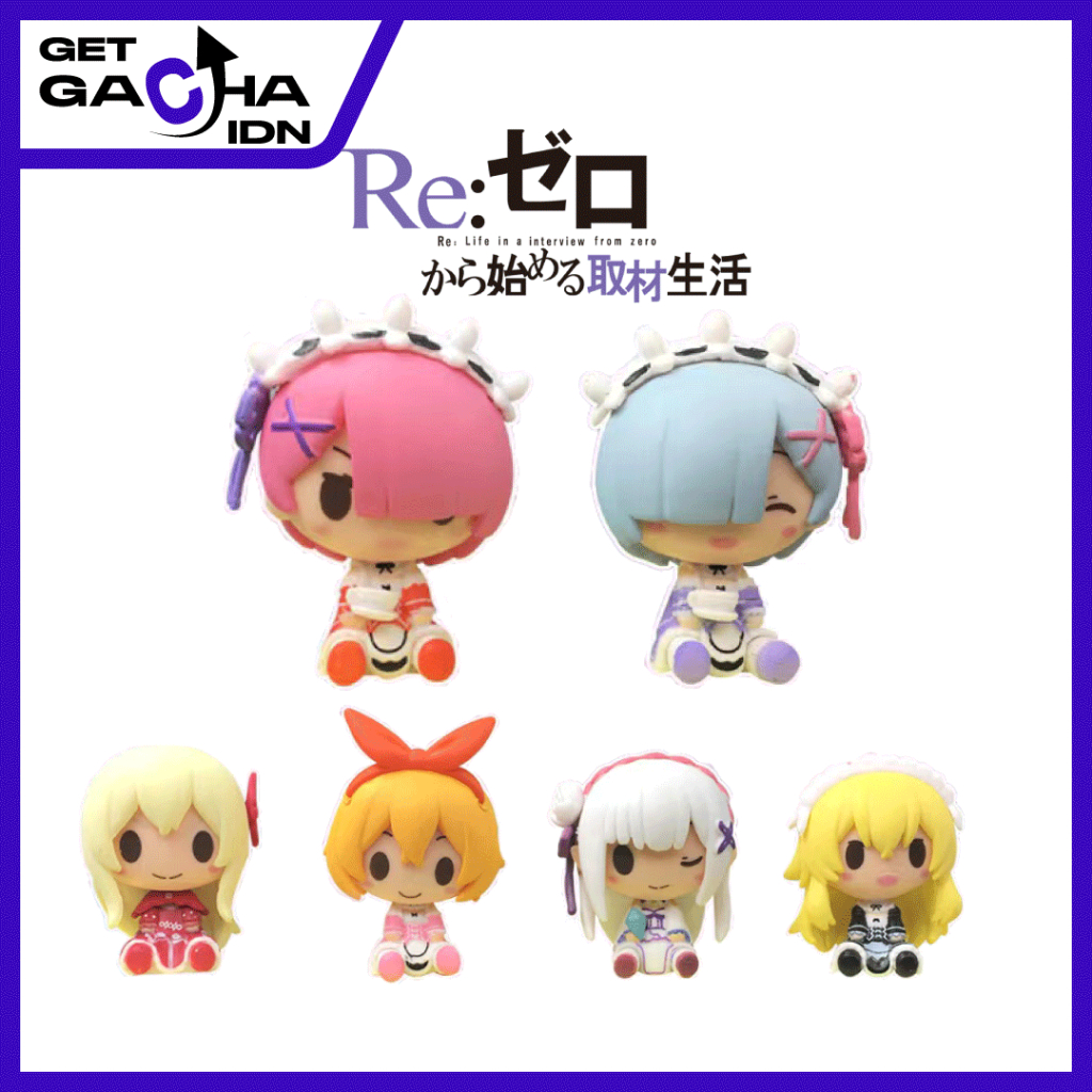 ตุ๊กตากาชาปอง Re Zero Tea Time ของญี่ปุ่น GetGachaIDN