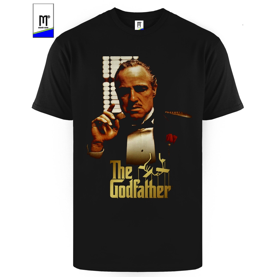 เสื้อยืด พิมพ์ลายภาพยนตร์ The Godfather Don Corleone