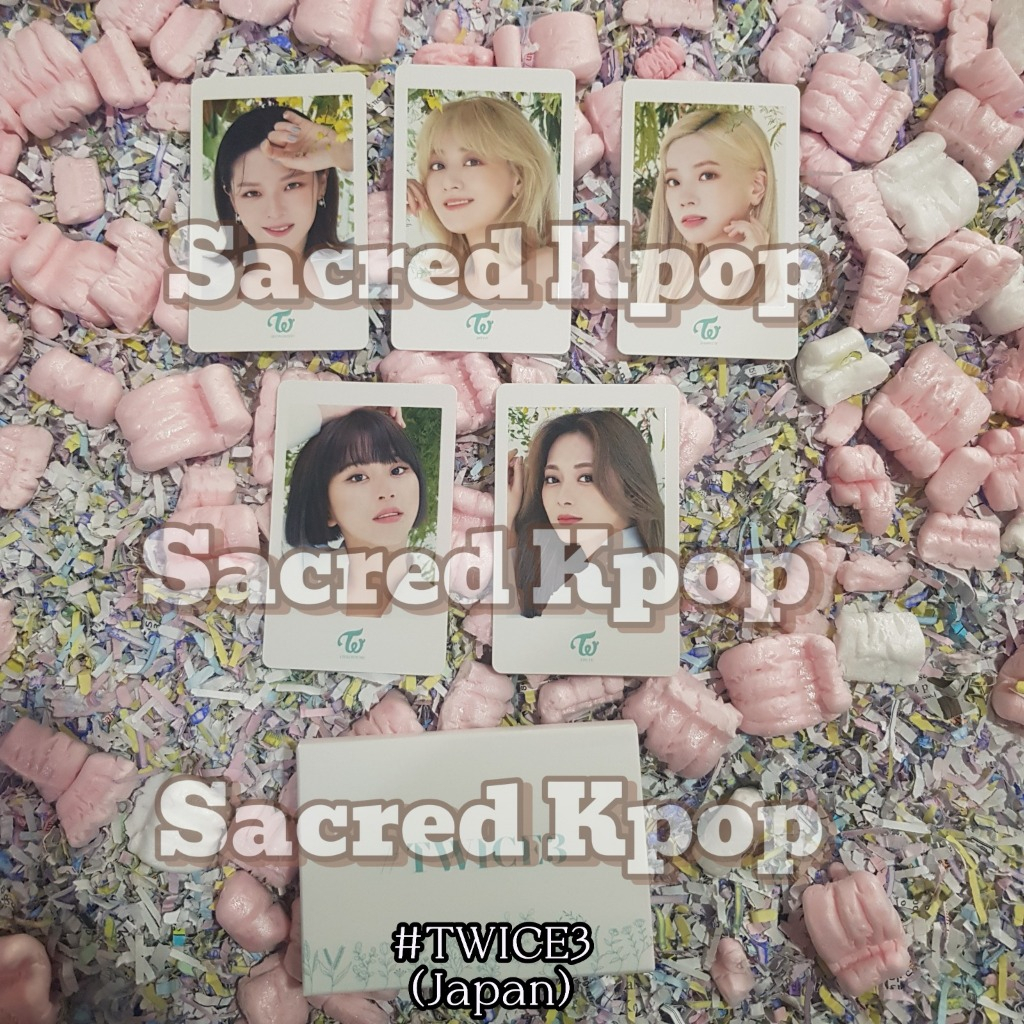 TWICE TWICE3 Japan Photocard Official