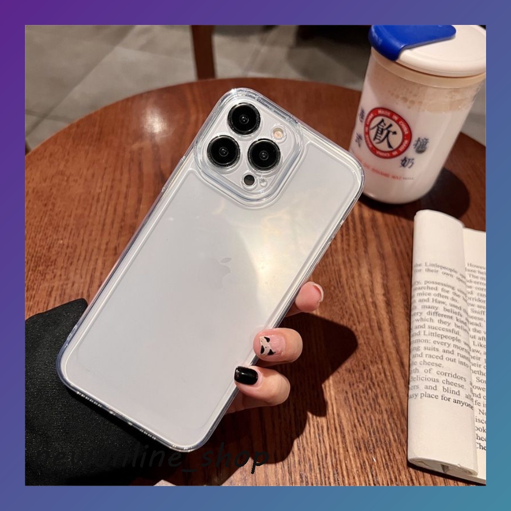 Clear TS Space Casing สําหรับ Vivo T1 V20 V23 V23e V25 V25e Pro V27 V29e Y02 Y03 Y04 Y1s Y12 Y15 Y16