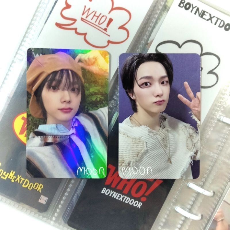 [OFFICIAL] Photocard Sungho Boynextdoor Beret Weverse Live Shopee Kmerch