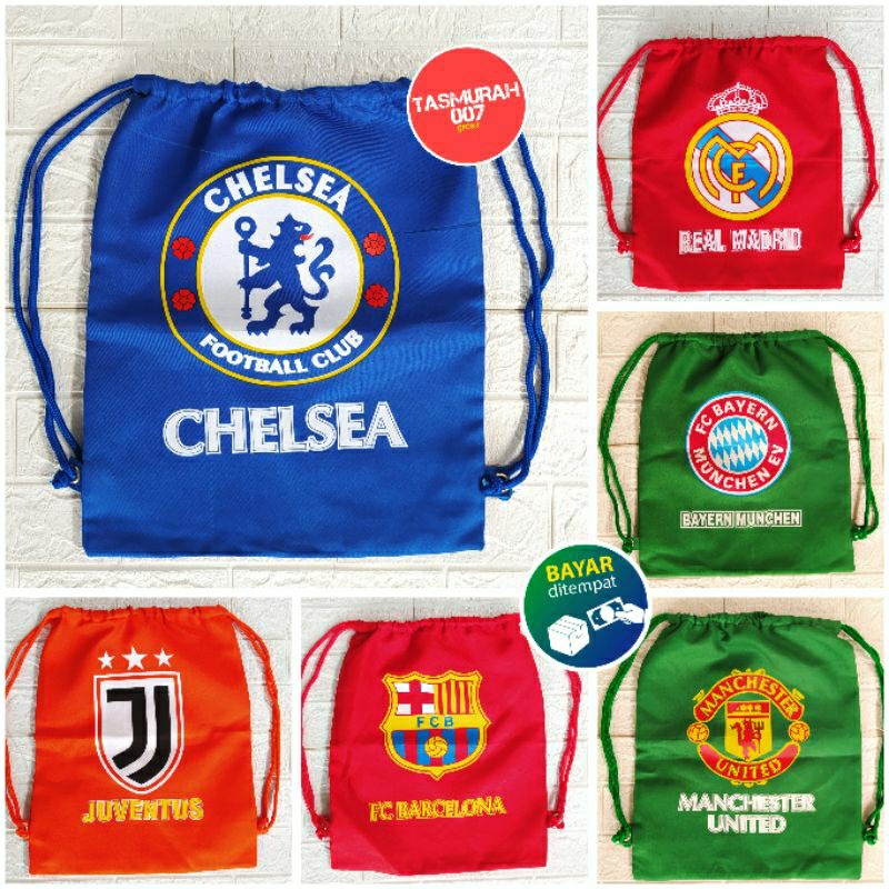 Drawstring Shoe Bag String Bag Sports Ball Motif