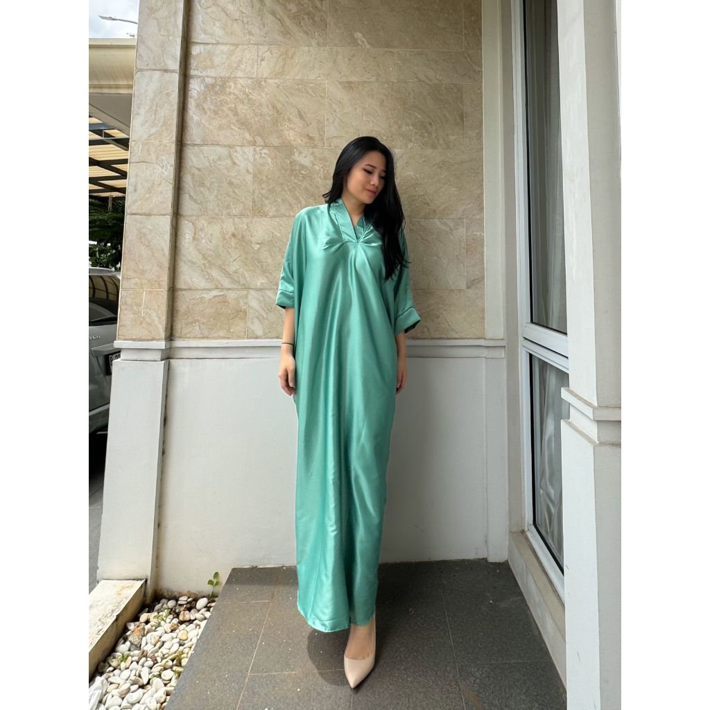 ผู้หญิง& 39;s แฟชั่นมุสลิม kaftan เสื้อผ้ามุสลิมธรรมดา / kavana kaftan / ผ้าซาตินจัมโบ้ kaftan 9623