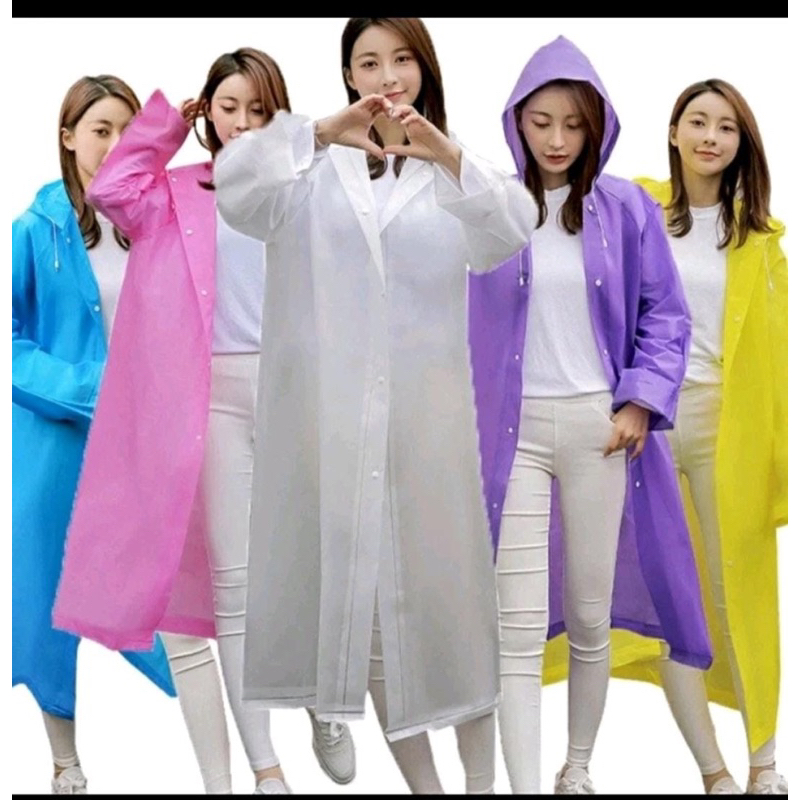 เสื้อกันฝน EVA ผู้ใหญ่/เสื้อกันฝน EVA โปร่งใส/เสื้อกันฝน EVA สําหรับเด็ก