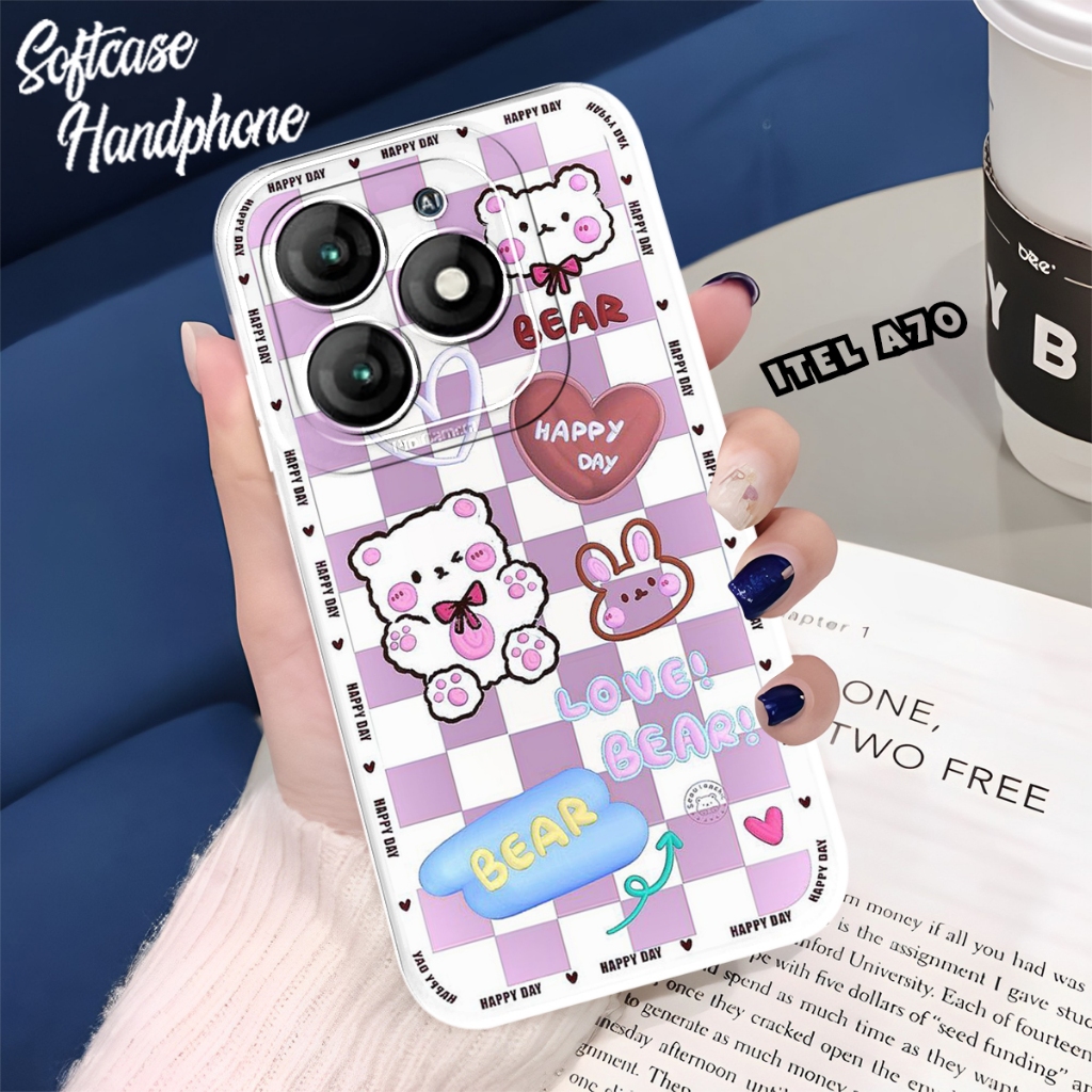 [VIRAL] ล่าสุด Itel A70 2023 Softcase - ล่าสุด Itel A70 Case - ล่าสุด Itel A70 Casing - ซิลิโคน Itel