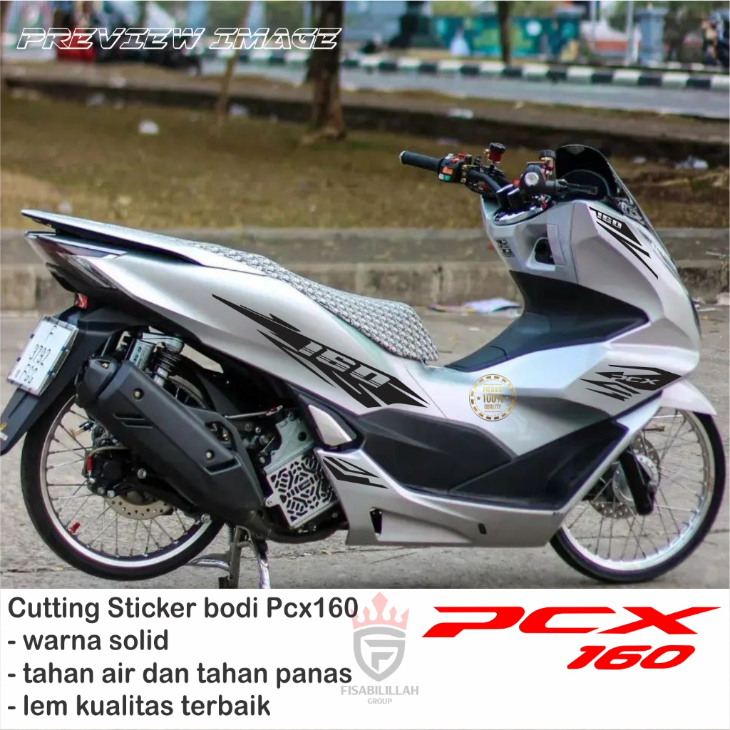 สติ๊กเกอร์ตัดมอเตอร์ไซค์ Honda PCX 160, PCX 160 แถบมอเตอร์ไซค์