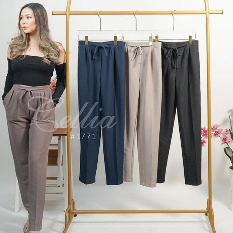 Celia 1771 / Women& 39;s Long Cellia Pants / Women& 39;s Office Pants / Pants