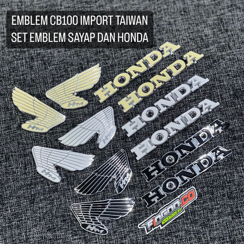 TAIWAN CB100 ถัง EMBLEM CB ถัง EMBLEM CB100 โลโก้ถัง HONDA EMBLEM WINGS HONDA EMBLEM CB ถัง EMBLEM TAIWAN CB100 EMBLEM CB125 ถัง EMBLEM CB100 ถัง EMBLEM