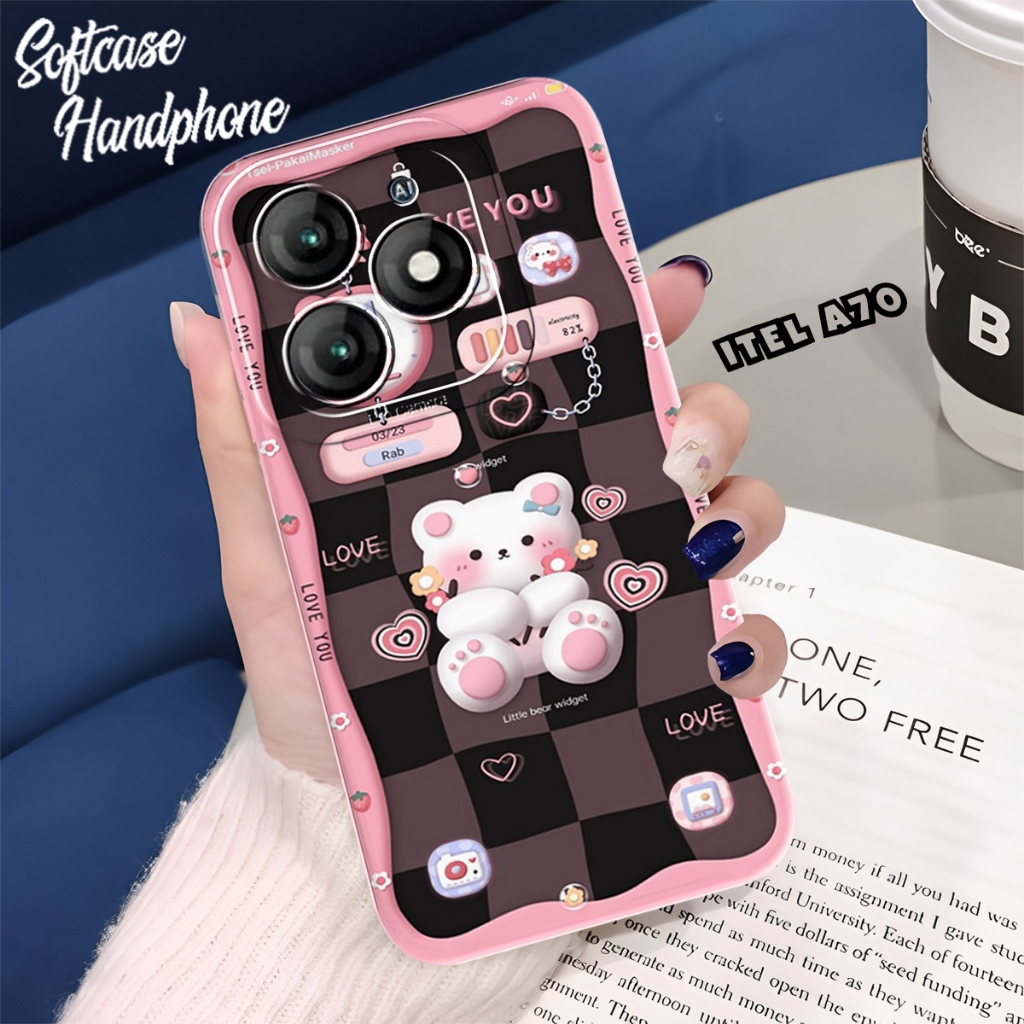 [VIRAL] ล่าสุด Itel A70 2023 Softcase - ล่าสุด Itel A70 Case - ล่าสุด Itel A70 Casing - ซิลิโคน Itel