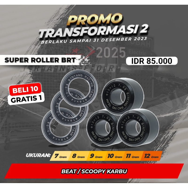 Super Roller BRT Beat คาร์บูเรเตอร์ Scoopy คาร์บูเรเตอร์ (7gr 8gr 9gr 10gr 11gr)