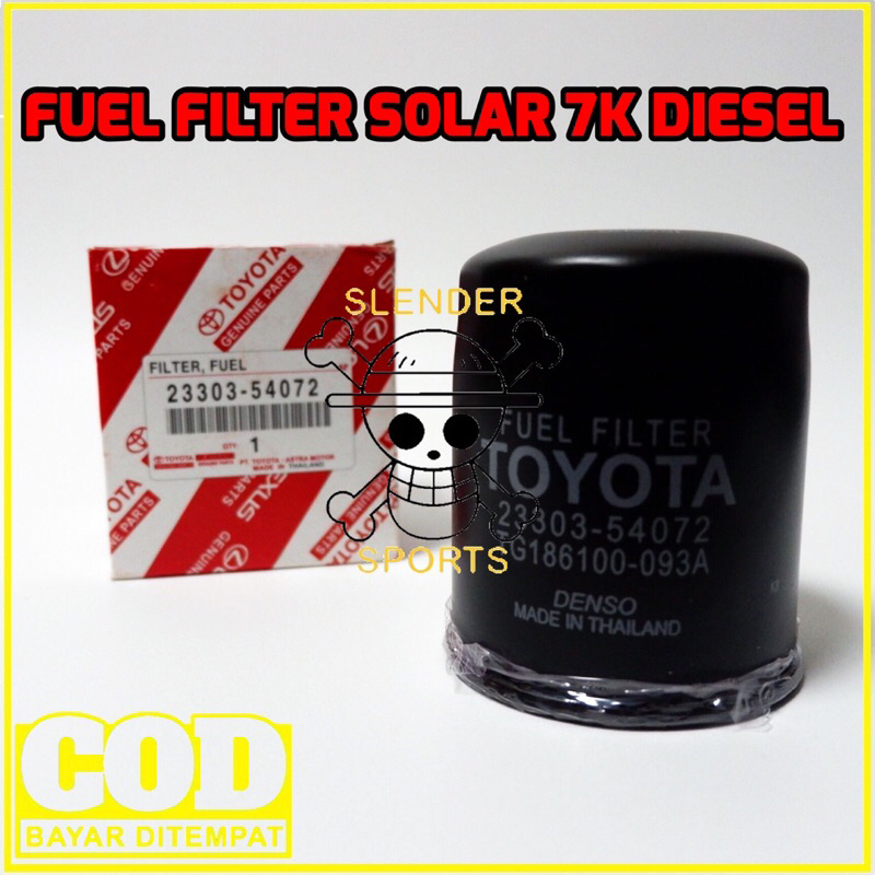 FUEL FILTER DIESEL กรองดีเซล KIJANG 7K LGX ดีเซล 23303-54072