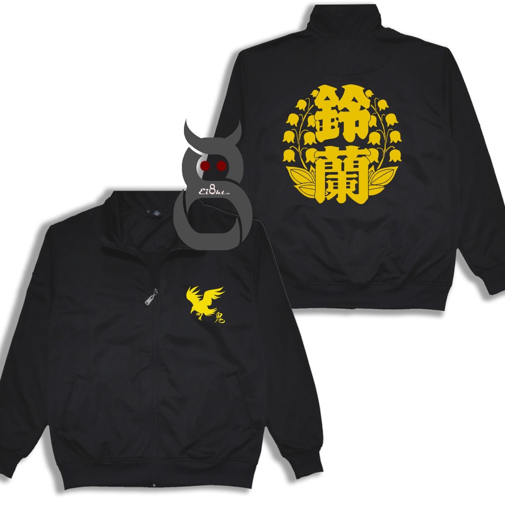 Crows Zero Suzuran เสื้อแจ็กเก็ต กันน้ํา ดีไซน์ใหม่