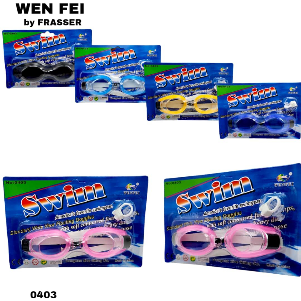MATA Frasser แว่นตาว่ายน้ําเด็ก แว่นตาว่ายน้ํา Wen Fei Original KMR - WF 03 ZMG