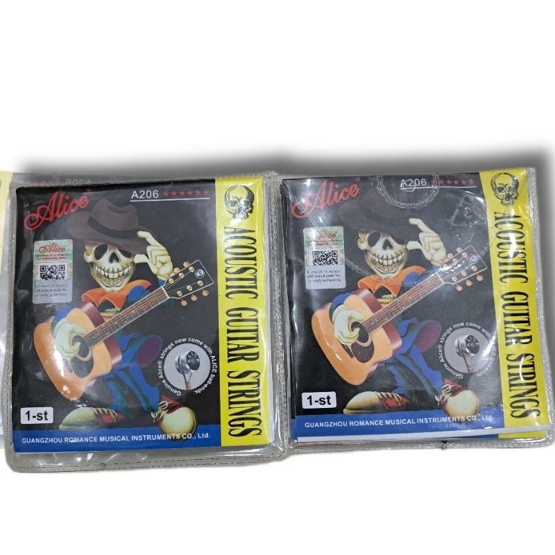 สายกีต้าร์โปร่ง Alice / สายกีต้าร์โปร่ง Alice No. 6 (ขายปลีก1ชิ้น)