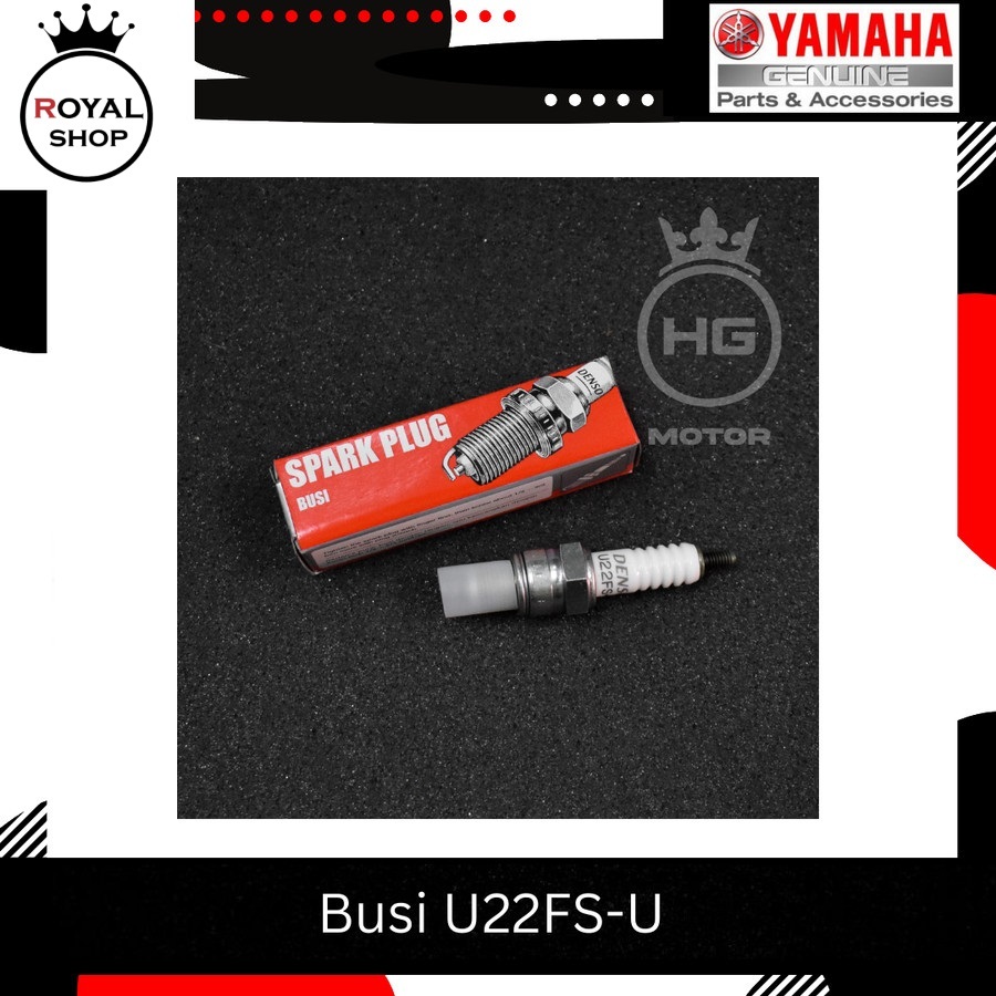 Denso U22FS-U U22FSU Vega Mio Fino Soul J GT M3 หัวเทียนเดิม Yamaha