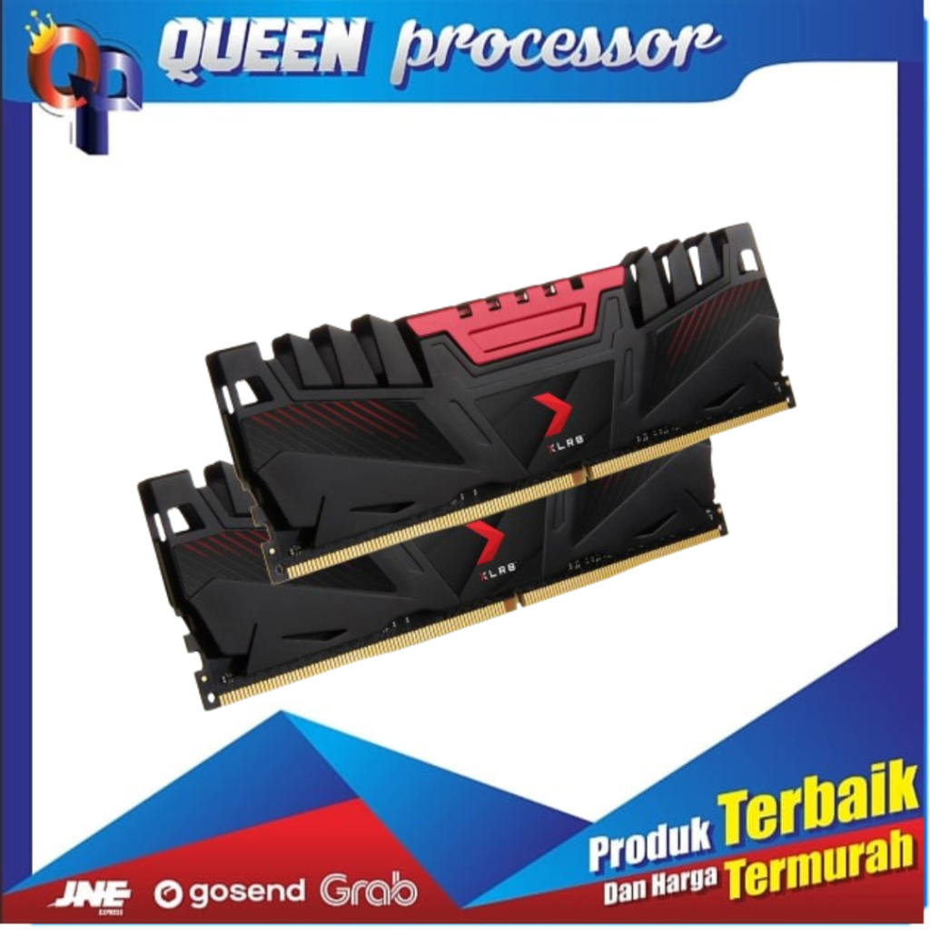 RAM 32GB (2X16GB) DDR4 3200 MHz XLR8 LONGDIMM MEMORY - PNY