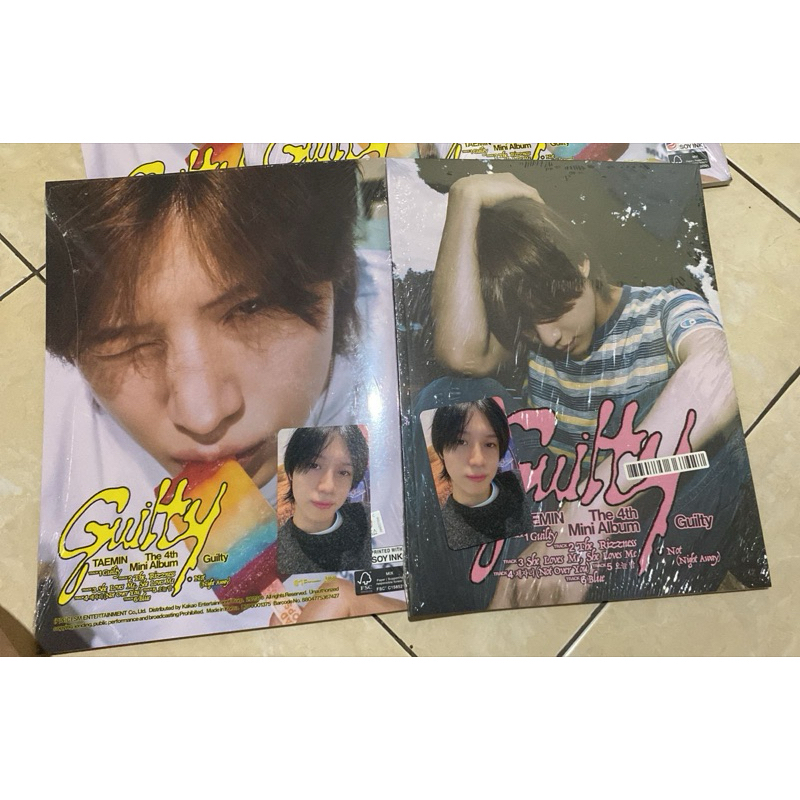 TAEMIN GUILTY ALBUM SEALED