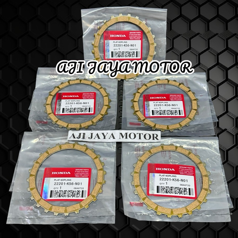 K56 แผ่นคลัชชุด 5 ชิ้น Sonic 150R CB 150R New CB 150R Led CBR 150 New Supra GTR