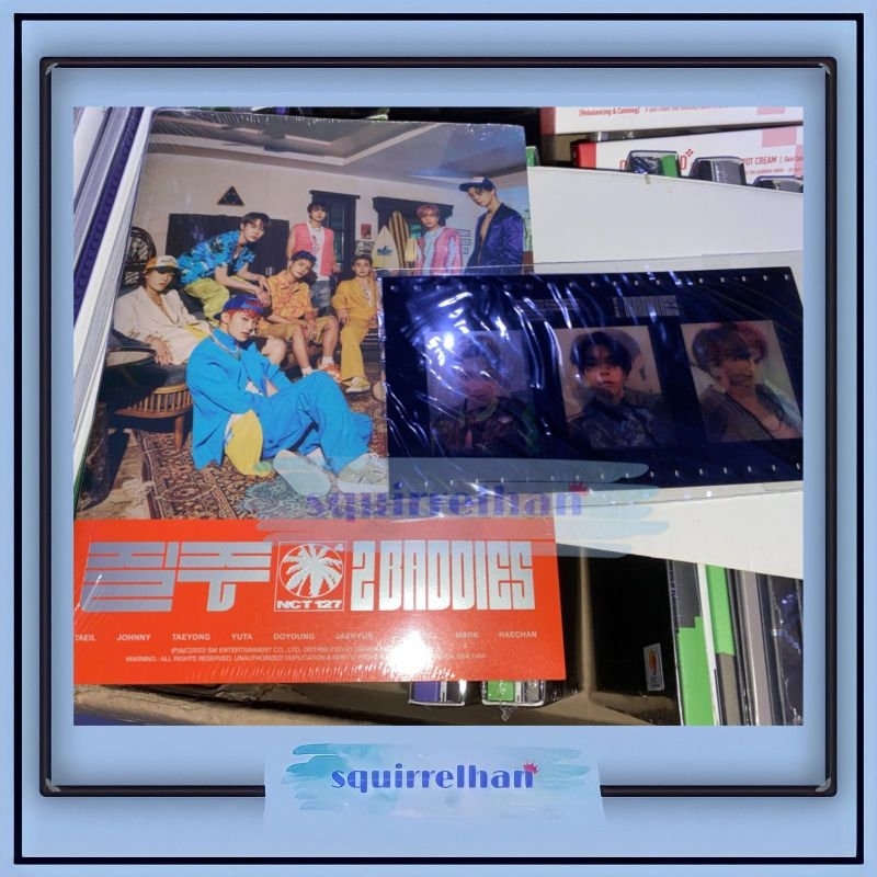 ALBUM NCT 127 2 BADDIES JILJU ALBUM PHOTOBOOK SEALED SM STORE POB SM GLOBAL pre order benefit 1st pr