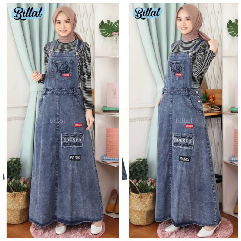 Vogue One Set Jeans Overalls Plus Inner || โดย บิลล