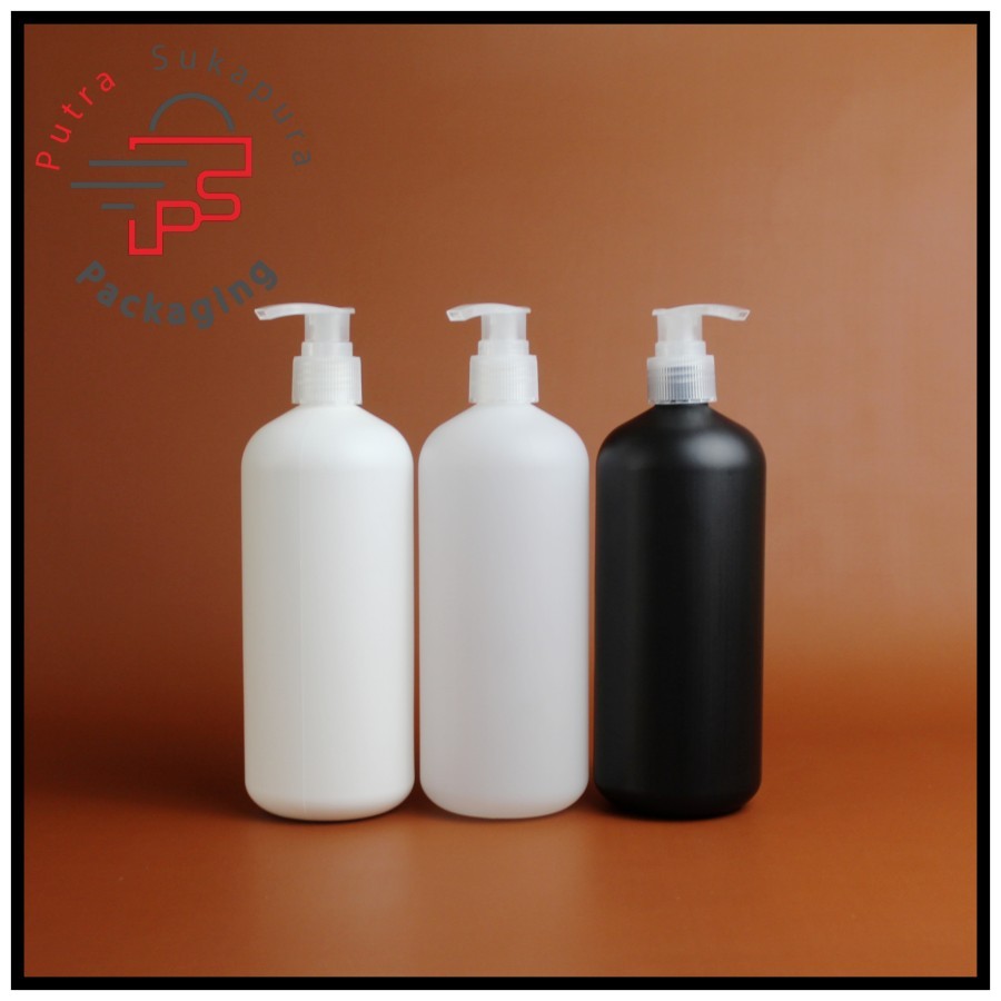 ขวดปั๊ม hdpe 500ml/500ml ขวดปั้มโลชั่น/ปั๊มคอธรรมชาติ 24