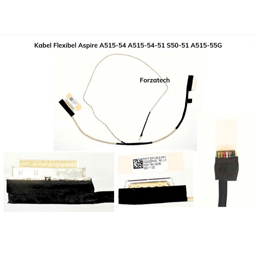 สายแบบยืดหยุ่น Aspire A515-54 A515-54-51 S50-51 A515-55G DD0ZAULC010 DD0ZAULC010 ใหม่พร้อมการรับประก