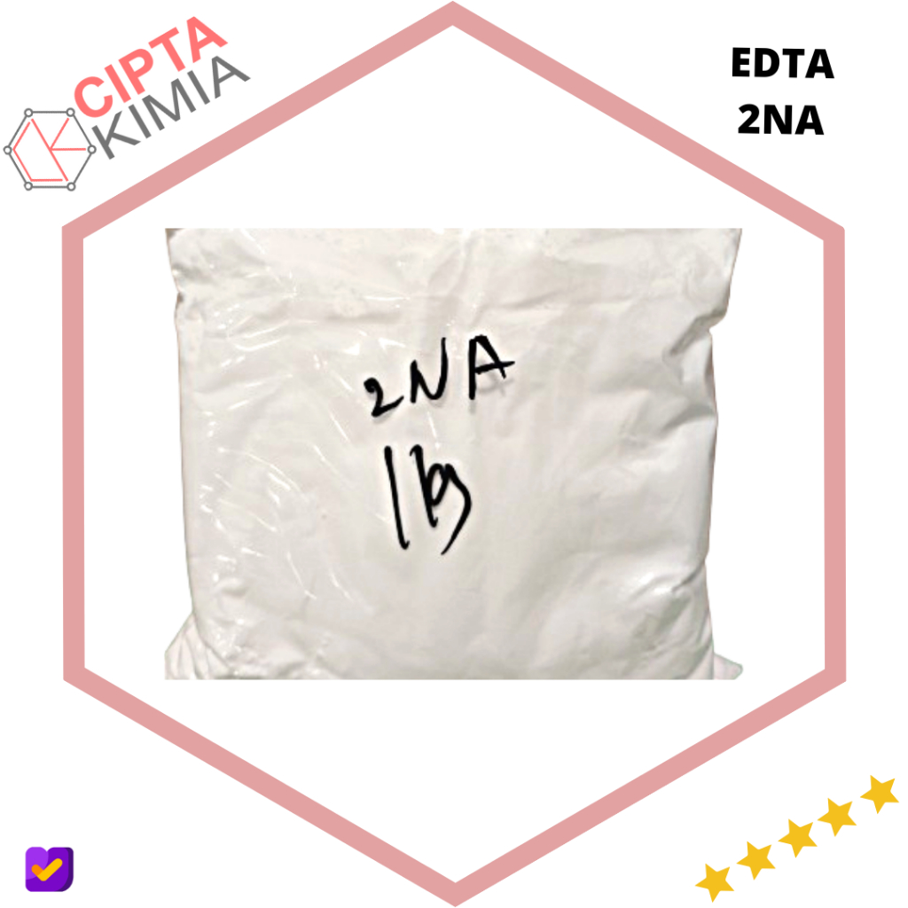 EDTA 2Na Chelting Agent (100gr, 250gr, 1kg) Ethene DiamineTetraacid